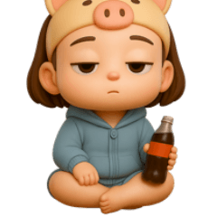 [LINEスタンプ] ヘアバンドボブの可愛い女の子。