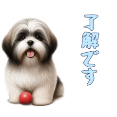 [LINEスタンプ] [了解です専用]ラサアプソ
