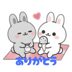 [LINEスタンプ] まるまるのうさこ1