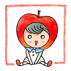 [LINEスタンプ] くだもの女子 No.2 fetchpriority=high