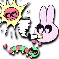 [LINEスタンプ] おめめハートでぴえんちゃん 第2弾