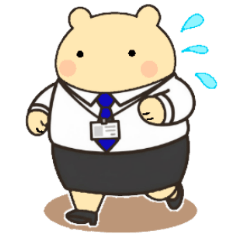 [LINEスタンプ] オフィスシリーズ1便利で可愛い"ころころん