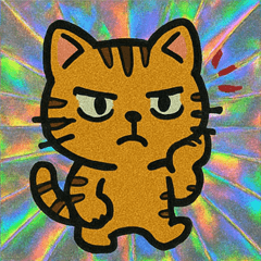 [LINEスタンプ] ホロきらベンガルのスタイリッシュ便@SFW