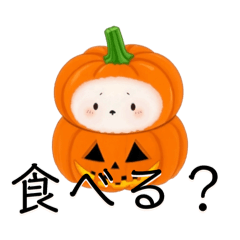 [LINEスタンプ] もふのせかい2(ハロウィン)