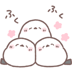 [LINEスタンプ] ♥️シマエナガさんのオノマトペ♥️