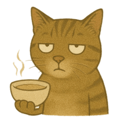[LINEスタンプ] 無言ネコ1222