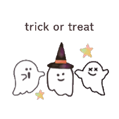 [LINEスタンプ] 動く いたずら おばけ