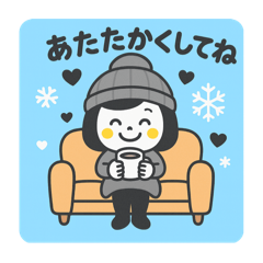 [LINEスタンプ] ゆるふわ☆冬の日常