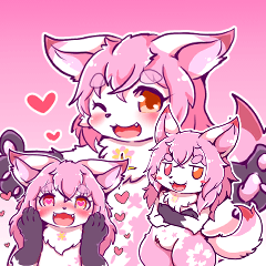 [LINEスタンプ] 桜狐マロマロのスタンプ