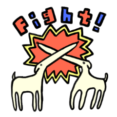 [LINEスタンプ] くたくたの犬
