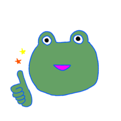 [LINEスタンプ] かえるのいろいろスタンプ。