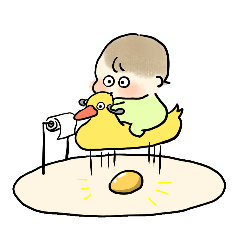 [LINEスタンプ] 開眼(・)ちなのスタンプ