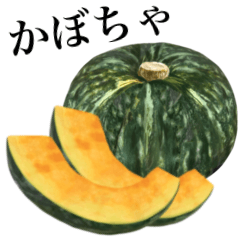 [LINEスタンプ] 国産かぼちゃ