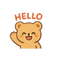 [LINEスタンプ] AIくまの気持ち