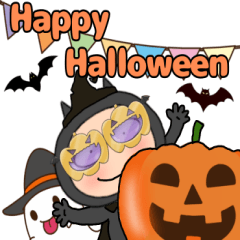 [LINEスタンプ] 【秋】悪魔の黒ちゃん47