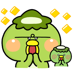 [LINEスタンプ] みんなやさしい♡かっぱさんの日常スタンプ