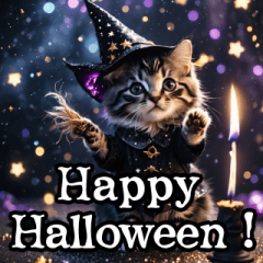 [LINEスタンプ] ハロウィンに使える仮装ねこスタンプ