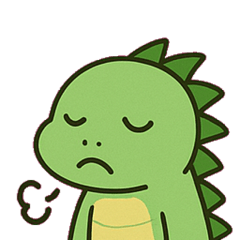 [LINEスタンプ] だらけイグアナの無気力スタンプ@SFW