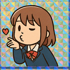 [LINEスタンプ] ホロキラ女子高生の日常@SFW