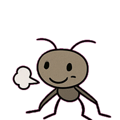 [LINEスタンプ] すいすいアメンボのごきげん日和@SFW