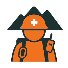 [LINEスタンプ] ひたすた楽する山岳メモ
