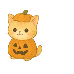 [LINEスタンプ] にゃんにゃんHalloween★＆クリスマス