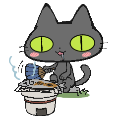 [LINEスタンプ] 猫団長1