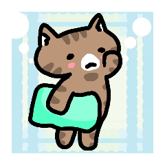 [LINEスタンプ] ねこねこの住む家