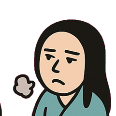 [LINEスタンプ] お岩さんのうらみぶつけ便@SFW