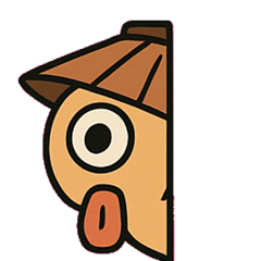 [LINEスタンプ] ぴょこぴょこからかさ小僧@SFW