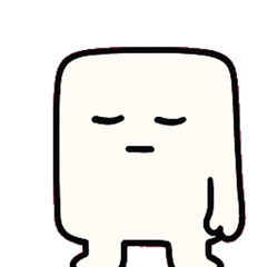 [LINEスタンプ] ぬりかべのゆるブロック便@SFW