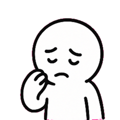 [LINEスタンプ] のっぺらぼうの無表情ボヤき便@SFW