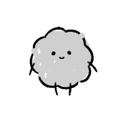 [LINEスタンプ] 多分、ホコリ2