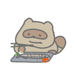 [LINEスタンプ] 秋を楽しむたぬきちゃん（秋）
