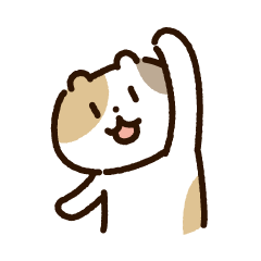 [LINEスタンプ] 能登弁こねこ セリフなしVer.
