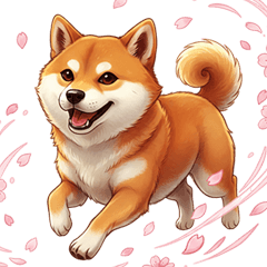 [LINEスタンプ] 柴犬のBIG季節スタンプ