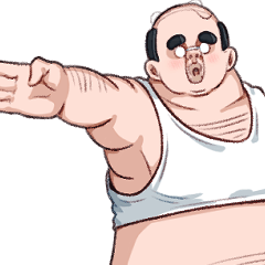 [LINEスタンプ] 新・勘違いおじさん4