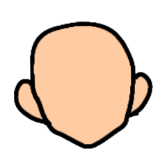 [LINEスタンプ] 自分好みに顔が作れるスタンプ