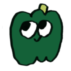 [LINEスタンプ] ピーマン田のスタンプ▼