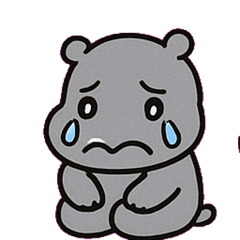 [LINEスタンプ] のそのそカバのまったり便@SFW