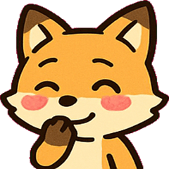 [LINEスタンプ] だんまりキツネのしっぽ便@SFW