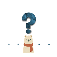 [LINEスタンプ] しろくまのぺぺ