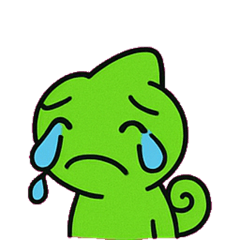 [LINEスタンプ] カメレオンの感情カラフル便@SFW