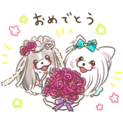 [LINEスタンプ] チワシーみるく♡チワプーバニラ