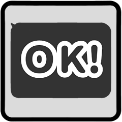 [LINEスタンプ] ⏹⬛LINEフキダシ❷⬛ブラック