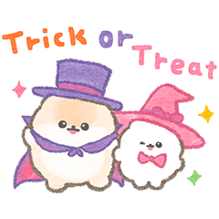 [LINEスタンプ] ぽぽちのハロウィンスタンプ