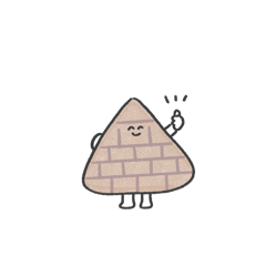 [LINEスタンプ] ゆるいピラミッド -日常-