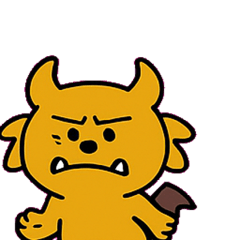 [LINEスタンプ] ケルベロスのビビり番犬便@SFW