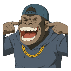[LINEスタンプ] ミスターゴリの日常-2