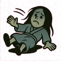 [LINEスタンプ] お岩さんのすいません地獄便@SFW